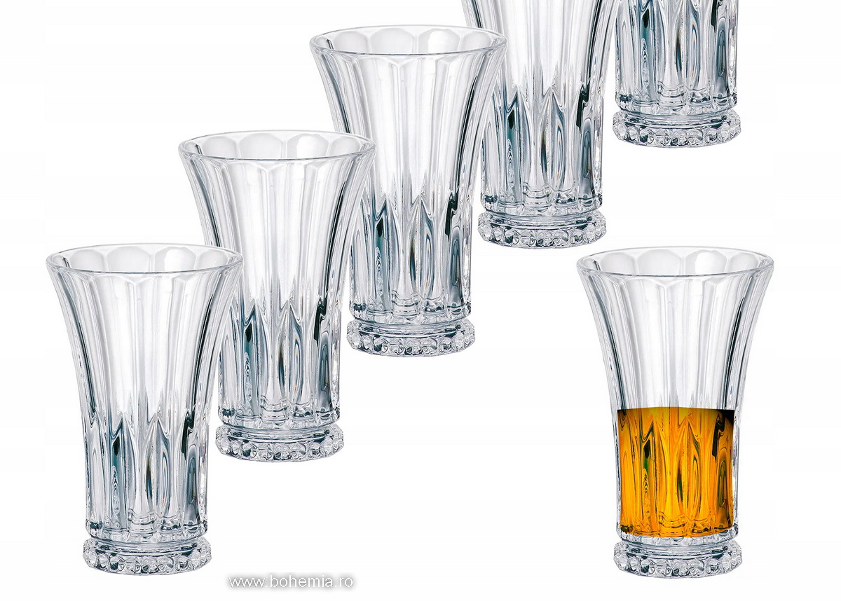 LONGDRINK GLASSES BOHEMIA CRYSTALITE WELLINGTON